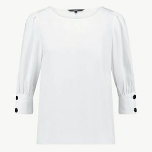 Vmbaya 3/4 button sleeve blouse